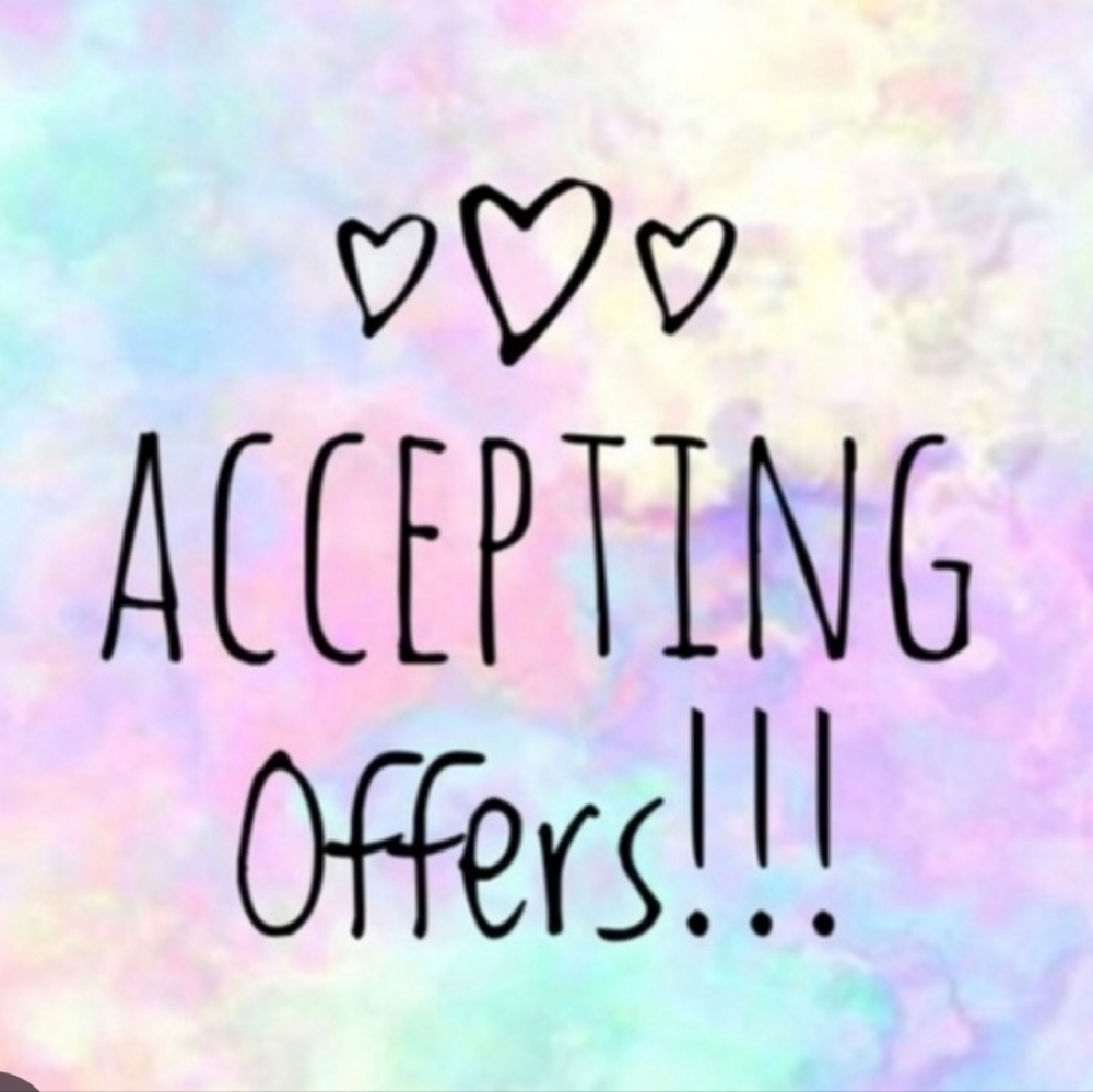 Reasonable Offers are welcome